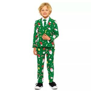 OppoSuits Boys NEW in Box Santaboss Christmas Suit Size 6Y